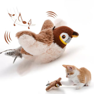 Fladderende vogel voor katten