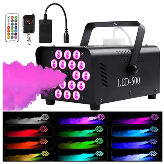 Party Smoke 18 LED Rookmachine