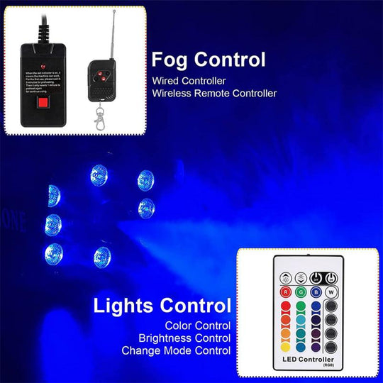 Party Smoke 18 LED Rookmachine