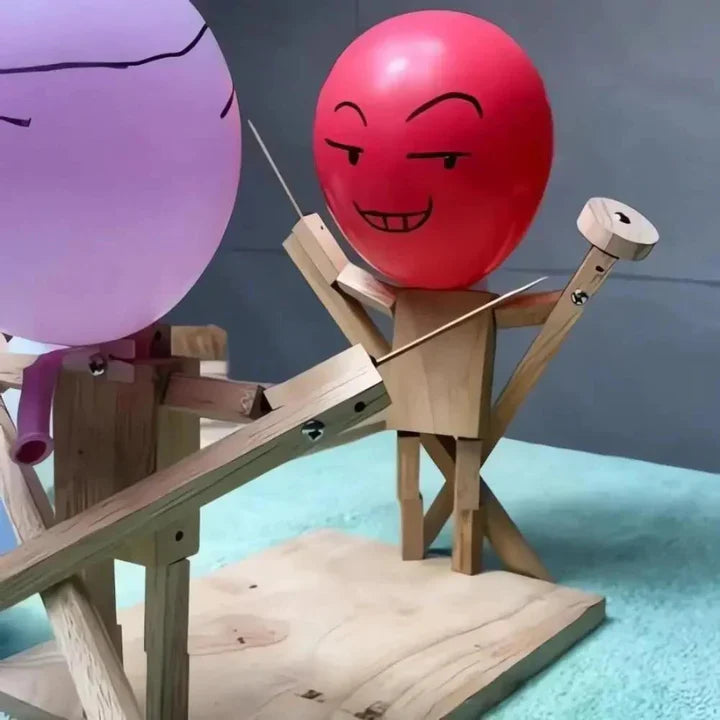Ballonduel Houten Heldenstrijd