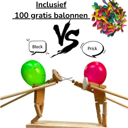 Ballonduel Houten Heldenstrijd